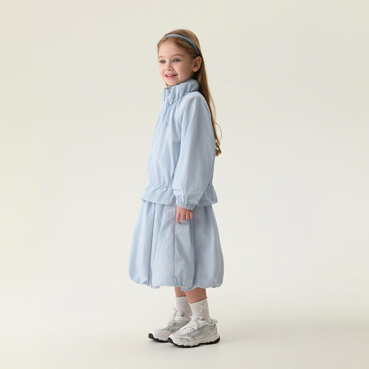 马克珍妮轻氧运动女童花苞夹克套装2026年春装新款560091 商品图1