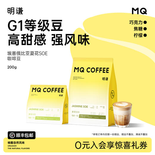 【夏花SOE】明谦埃塞俄比亚水洗耶加雪菲咖啡豆意式咖啡豆 商品图0