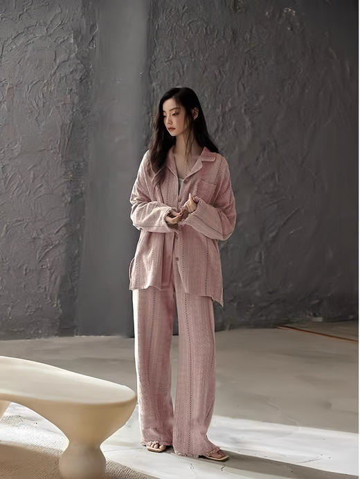 岚束流苏假日家居服 商品图6