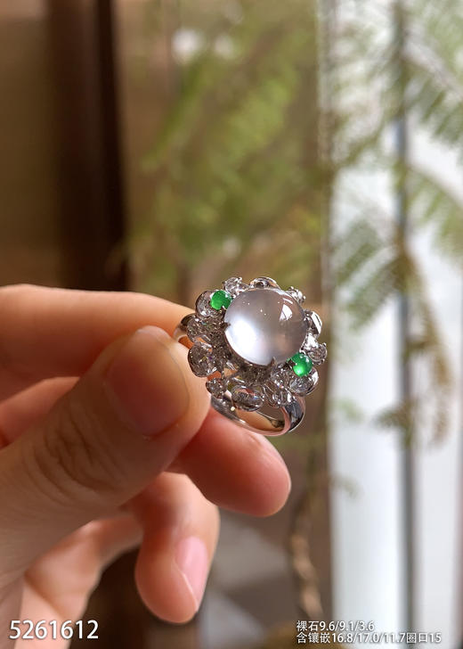 5261612，蛋面戒指。具体价格微信咨询 商品图0
