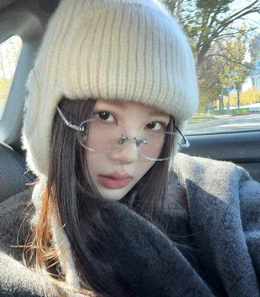 超轻纯钛无框复古圆形时尚太阳镜 光学眼镜 商品图1