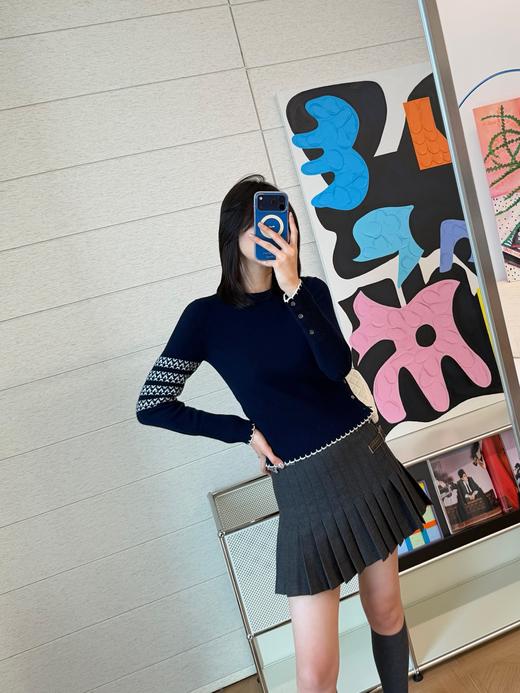 Thom Browne 最新款 狗狗 圆领针织衫(MM) 商品图3