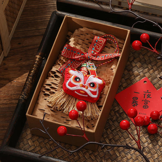 【时来运转 好运吉祥挂件】2026新年过年装饰小挂件 马年春节氛围汽车挂饰 场景布置 小扫把挂件 新年送祝福吉祥礼物 商品图4