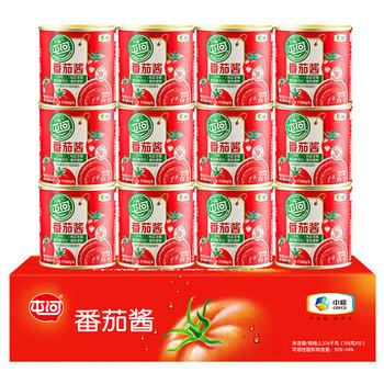 屯河 新疆内蒙番茄酱 储备罐头0添加剂意大利面酱番茄膏198g 中粮出品 /粮油调味 /调味品 /西式酱料 商品图3