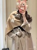 F011321冬季新款女士三色渐变款流苏披肩围巾围脖 商品缩略图7