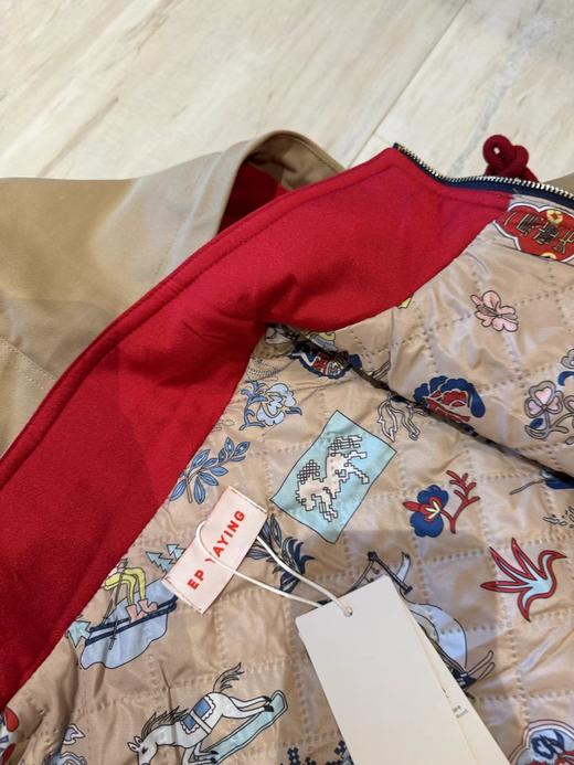 F011333新年氛围感十足上身超好看女士新年款连帽棉衣外套 商品图14