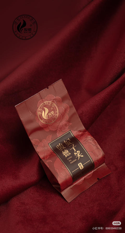 骏德茶业 武夷山红茶桐木关小种 妃子笑100g盒  商品图5