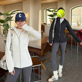 2601201  cross chill 加绒款 健身外套，当内搭保暖