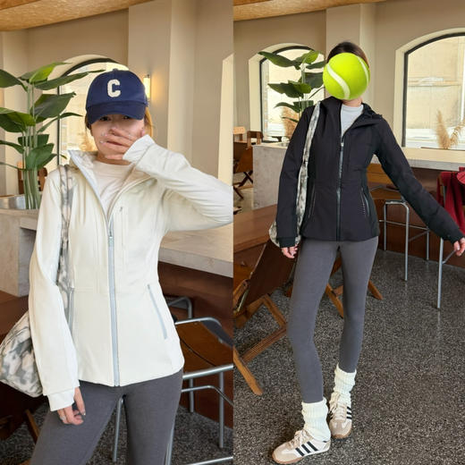 2601201  cross chill 加绒款 健身外套，当内搭保暖 商品图0