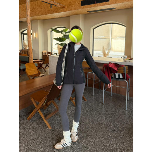 2601201  cross chill 加绒款 健身外套，当内搭保暖 商品图5