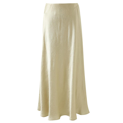 【100醋酸】三彩2026春季新款高腰鱼尾半身裙A字裙长裙优雅气质M 商品图4