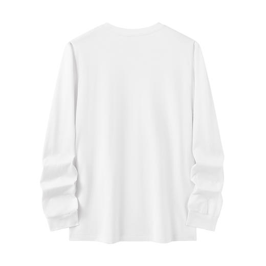 gxgjeans 男装25秋款【棉100%】男士长袖T恤柔软亲肤百搭青少年打底衫K&C 商品图5