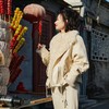 西子/雪绒诗境90白鹅绒莫斯娜毛白色毛领时髦外套/YRHJ0463 商品缩略图2