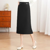 「自」全新升级【铂金会员128/天猫169/差价41】(12819)洛诗琳气质开叉半身裙2026春季新款通勤显瘦中长直筒裙女 商品缩略图2