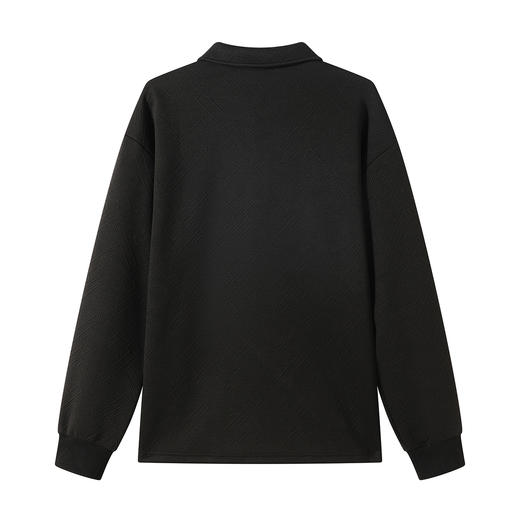 gxgjeans 男装【肌理感面料】男士长袖POLO衫25秋款个性绣花青少年打底衫K&C 商品图6