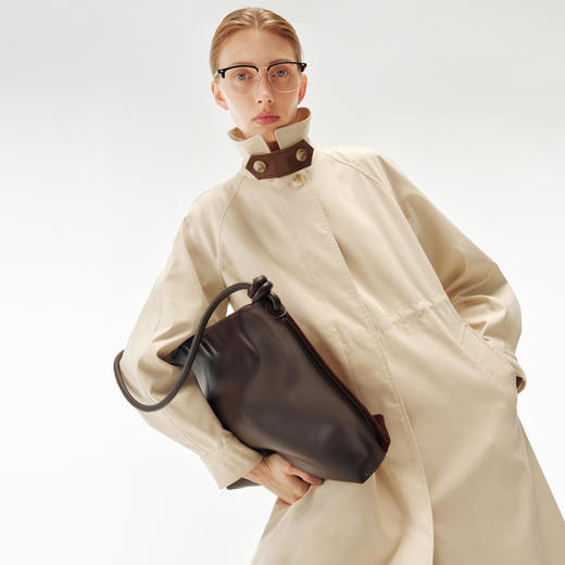 【经典款】【商场同款】伊芙丽春秋中长风衣1998360662 商品图4