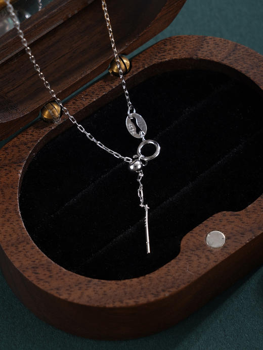 子佩集【一念圆满】银S925珍珠惜王妃套链【HJYTL001】8mm珠圆环2601 商品图7