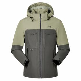 【春上新】 【9折】6楼吉普JEEP男式两层冲锋衣吊牌价1759折后价1583