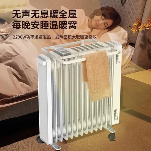 【春上新】10楼松下家用电暖器电油汀电暖气片防烫节能取暖器  DS-DK2233CW  吊牌价799元  活动价599元 商品图8