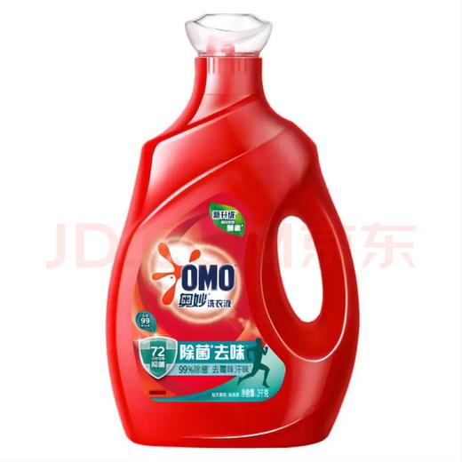 【金皇会员85金币专享】奥妙（OMO）除菌去味香氛洗衣液12斤（3KG*2）松木薄荷 去霉味汗味 持久留香 商品图1