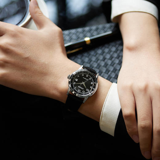 西铁城/CITIZEN机械机芯日历防水商务时尚男表NJ0210-05E 商品图7