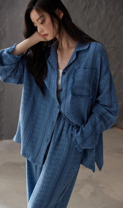 岚束流苏假日家居服 商品图2