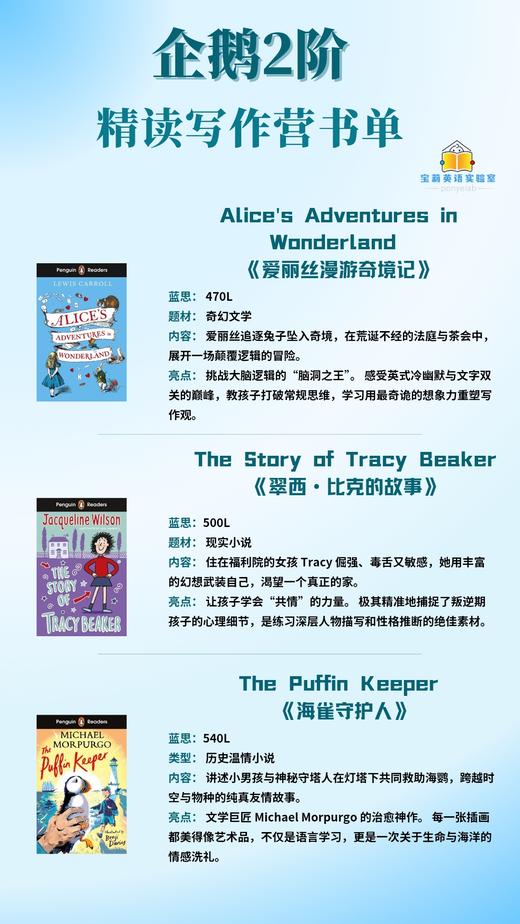 企鹅英语精读写作陪跑营Level 2 （含直播课+作业批改+读写手册）春季报名 商品图4