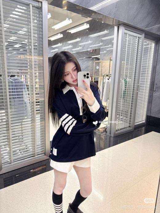 Thom Browne 最新款 撞色POLO衫(MM) 商品图2