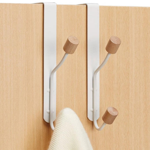 门背式挂钩免钉免打孔挂钩门背式置物架 门背挂钩 商品图0