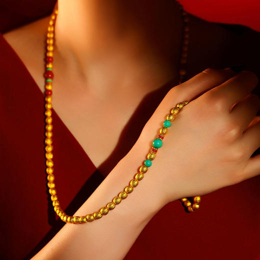 宫匠造办 五线菩提手串 长款 商品图4