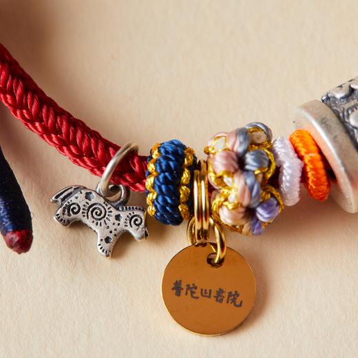 普陀问禅 马年“金马” “银马”红绳手串 商品图3