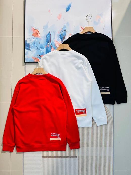 F011354马上起飞抓马圆领套头男女情侣款卫衣 商品图4