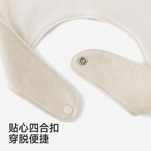 【精梳棉】英氏儿童口水巾四季可用宝宝围嘴纯棉卡通男童女童可爱口水巾 商品图3