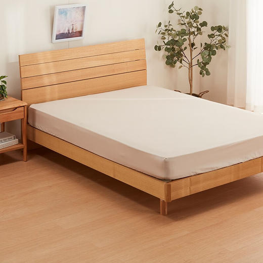 100%纯棉床上用品床笠床单简约纯色全棉床单SANDPOINT 商品图2