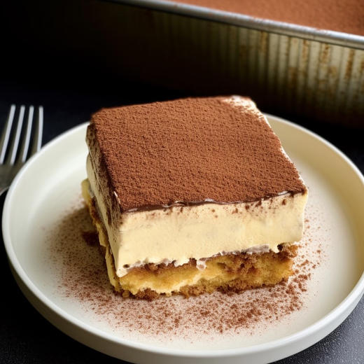 「复古轻甜」精品提拉米苏蛋糕 手指饼底咖啡慕斯 无花果装饰下午茶甜点【惠州】 商品图5