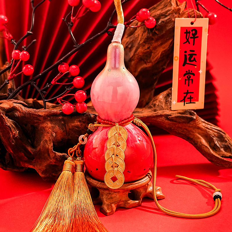 【大漆挂饰/摆件】葫芦漆器多款尺寸可选，髹新非遗大漆挂饰/摆件，古法纯手工制作