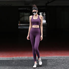 Beemen薄绒无尴尬线瑜伽裤女秋冬 加薄绒高腰提臀 3D 蜜桃臀紧身长裤 外穿健身裤