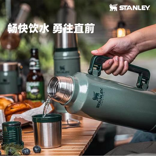 史丹利Stanley时尚潮酷户外家用热水大容量保温保冰不锈钢保温壶1.4L 商品图3