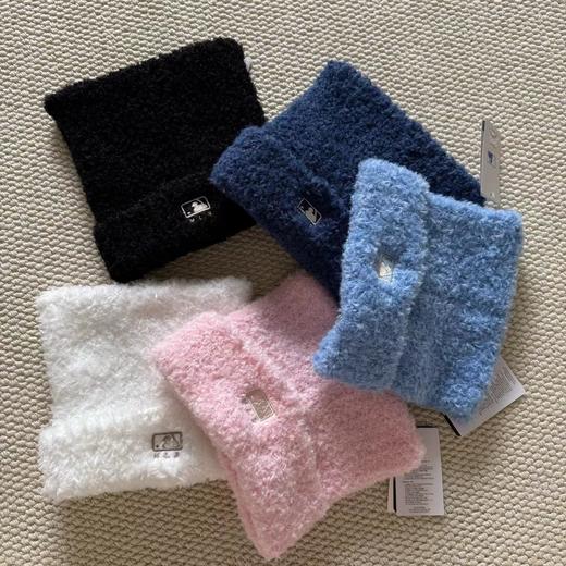 F011318KARINA同款纯色百搭保暖针织猫耳帽毛线帽冬季 商品图8