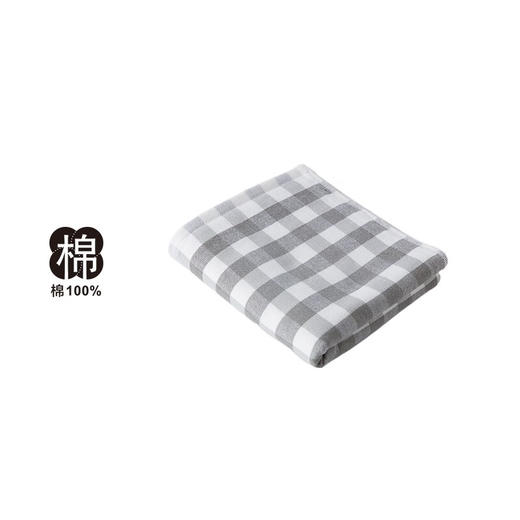 家用洗脸毛巾吸水男女用纱布纯棉面巾洛克 商品图0