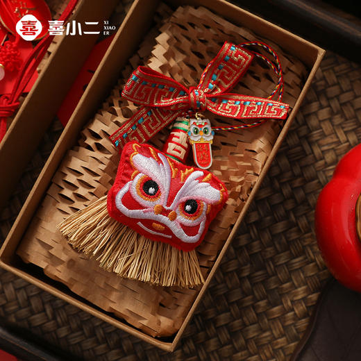 【时来运转 好运吉祥挂件】2026新年过年装饰小挂件 马年春节氛围汽车挂饰 场景布置 小扫把挂件 新年送祝福吉祥礼物 商品图1