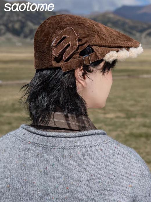 早乙女惠子saotome/STMPSMZ14755/飞鸟毛边前进帽 商品图1