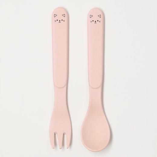 卡通饭碗杯子动物园田园儿童餐具5件套 商品图6
