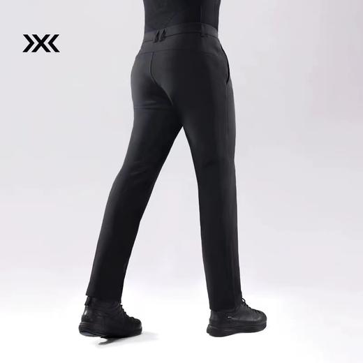 F011348男士秋冬商务防风保暖耐磨抗静电长裤软壳裤 商品图6