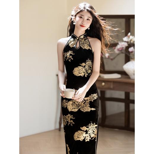 秋冬高级感显瘦国风旗袍改良连衣裙BJS9969 商品图2