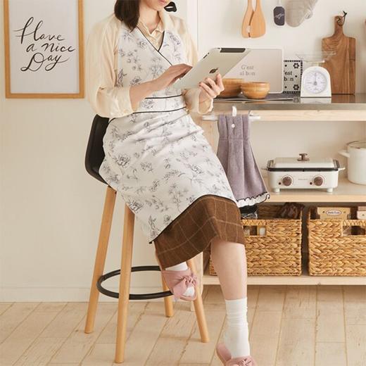 家用厨房清洁做饭套头围裙无袖罩衣围裙 商品图0