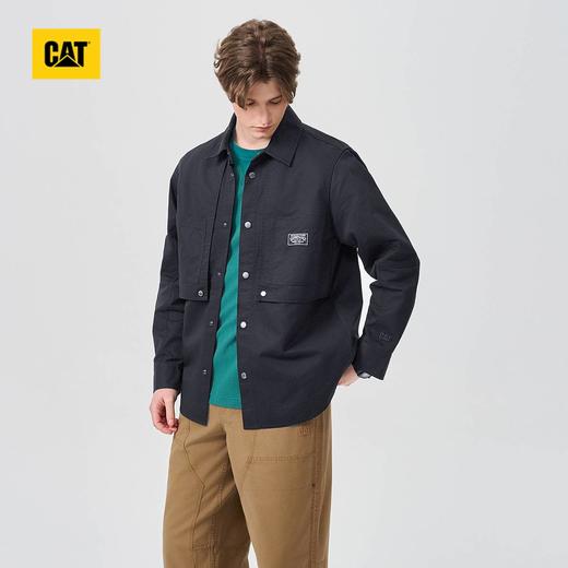 【春上新】【9.5折】6楼卡特CAT春款长袖衬衣男款深灰色CP1SHX16041C08，吊牌价798，折后价758 商品图2