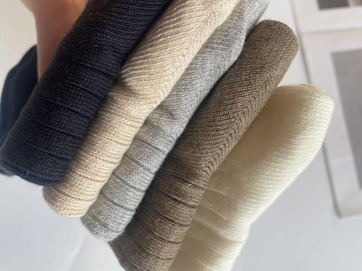 出口订单余！日本小众纪f希纯色袜子（5双装） 商品图13