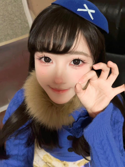 【新品大直径半年抛】SunnyDollCon-无辜浣熊/圆崽熊饼-14.5mm【半年抛 0-800度 不含525/575】 商品图2