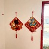 【卡通可爱小马形象❗️新年仪式感满满】2026马年新年春节装饰挂件家用客厅入户门福字挂饰过年摆摊。jc 商品缩略图1